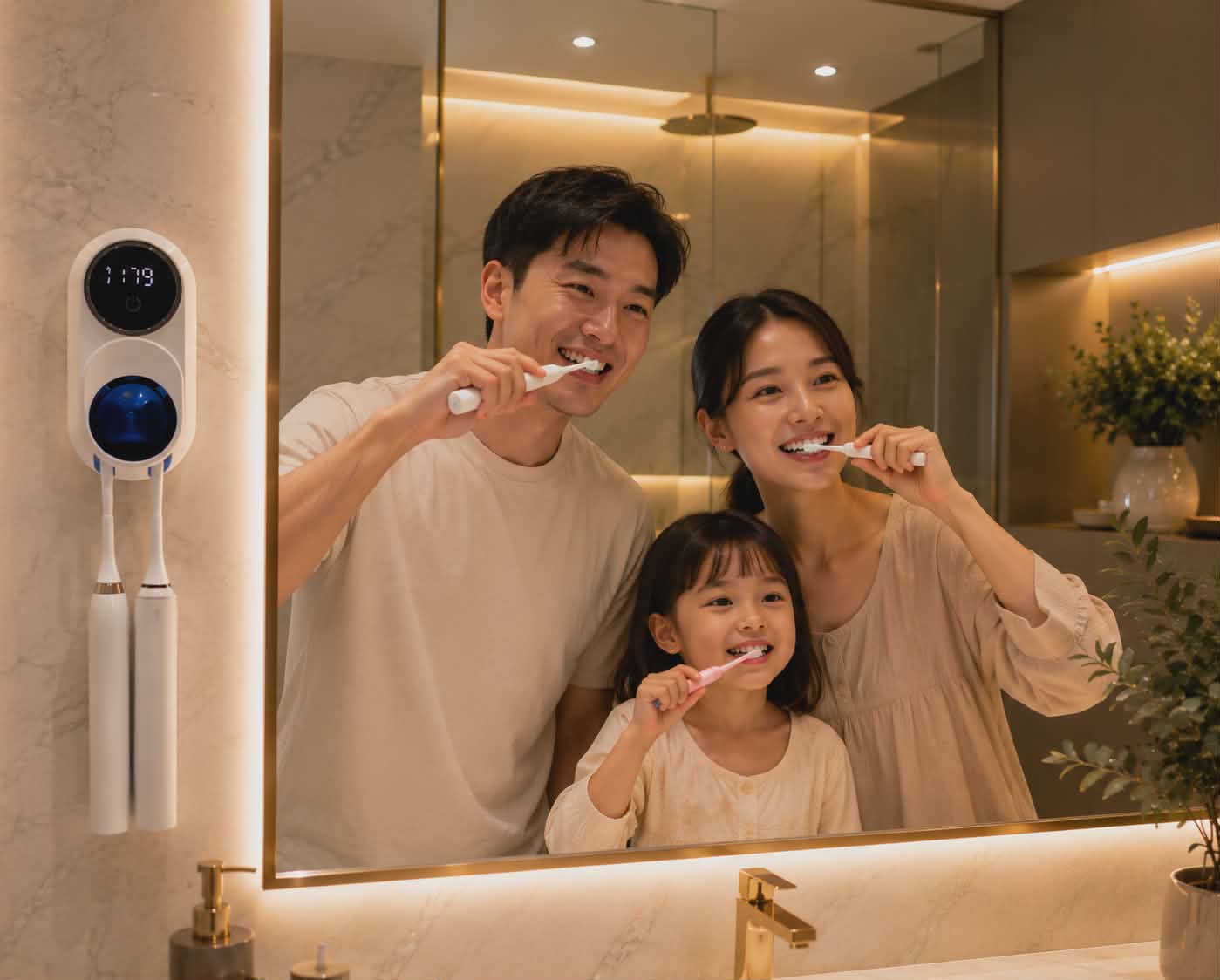 PureBrush™ 除菌歯ブラシスタンド