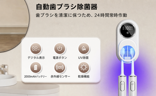CleanGuard™ 除菌歯ブラシホルダー